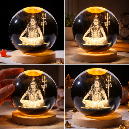 Shiv Crystal LED Lamp