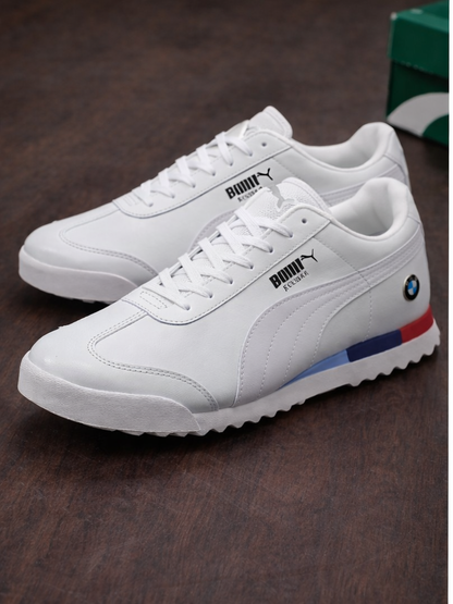 Puma Roma Shoes X BMW Motorsports Shoes For Men – White